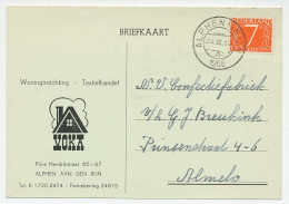 Firma Briefkaart Alphen A/d Rijn 1955 - Woninginrichting/Textiel - Unclassified