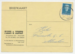 Firma Briefkaart Assendelft 1952 - Confectie / Kleding - Unclassified