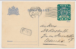 Briefkaart G. 162 I Amsterdam - Utrecht 1922 - Entiers Postaux