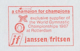 Meter Cover Netherlands 1988 World Gymnastic Championships Rotterdam - Autres & Non Classés