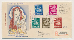 FDC / 1e Dag Em. Kerken In Oorlogstijd 1950 - Stempel Ahoy  - Unclassified