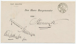 Kleinrondstempel Amerongen 1888 - Unclassified