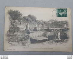 Carte Postale De Tipaza - Fontaine Romaine De La Propriété Trémaux - Cachet Marengo Alger .. Lot460D . - Altri & Non Classificati