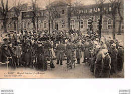 CPA BREST (Finistère) HÔPITAL MARITIME - LA MUSIQUE. Militaire Blessés WW1 Militaria - War 1914-18
