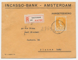 Em. 1923 Aangetekend Amsterdam - Duitsland - Unclassified