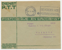 Machinestempel Postgiro Kantoor Den Haag 1935 - Unclassified