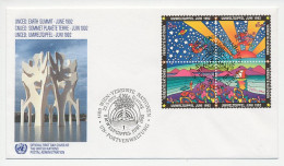 Cover / Postmark United Nations 1992 Earth Summit - Milieubescherming & Klimaat