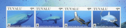 Tuvalu - 2016 - Common Thresher Shark - Yv 1883/86 - Poissons