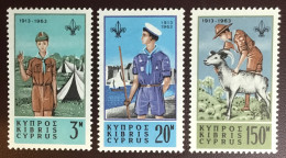 Cyprus 1963 Scouts MNH - Nuovi