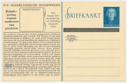 Spoorwegbriefkaart G. NS302 H - Postal Stationery