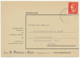 Firma Briefkaart Oud Beijerland 1947 - Manufacturen  - Non Classés