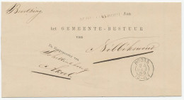 Naamstempel Schellinkhout 1886 - Lettres & Documents