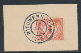 Grootrondstempel Nieuwenhoorn 1912 - Postal History