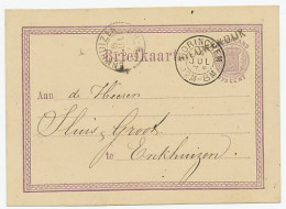 Naamstempel Nieuwendijk 1875 - Brieven En Documenten