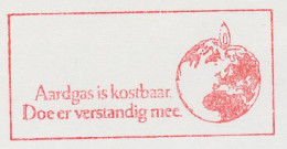 Meter Top Cut Netherlands 1986 Natural Gas Is Precious - Use It Wisely - Sonstige & Ohne Zuordnung