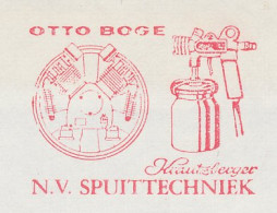 Meter Cover Netherlands 1966 Spraying Technique - Other & Unclassified
