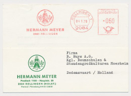 Meter Card Germany 1979 Gardener - Autres & Non Classés