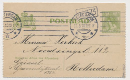 Postblad G. 11 Locaal Te Rotterdam 1910 - Postal Stationery