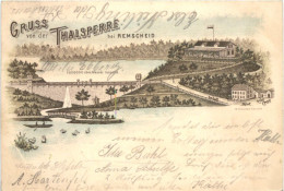 Gruss Von Der Thalsperre Bei Remscheid - Litho - Remscheid