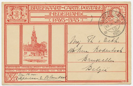 Briefkaart G. 199 L Hilversum - Brussel Belgie 1926 - Ganzsachen