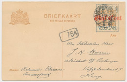 Briefkaart G. 141 I Amersfoort - Den Haag 1921 - Ganzsachen