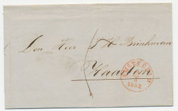 Amsterdam - Haarlem 1852 - ...-1852 Prephilately