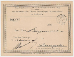 Kleinrondstempel Diever 1893 - Non Classés