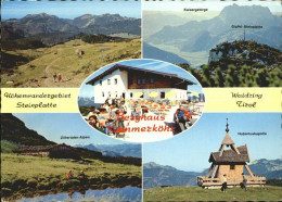 71989236 Waidring Tirol Hoehenwandergebiet Steinplatte Waidring - Other & Unclassified