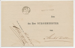 Naamstempel Haaksbergen 1873 - Briefe U. Dokumente