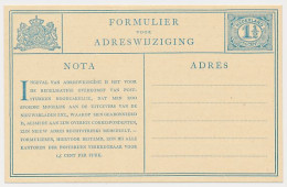 Verhuiskaart G. 1 - Postal Stationery