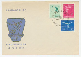 Cover / Postmark Germany / DDR 1961 Woman Gymnastics - Andere & Zonder Classificatie