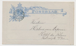 Postblad G. 5 X Locaal Te Katwijk Aan Zee 1904 - Ganzsachen