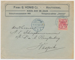 Firma Envelop Koog A/d Zaan 1914 - Houthandel - Non Classés