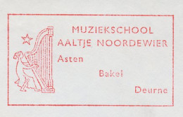 Meter Cut Netherlands 1986 Harp - Harpist - Muziek