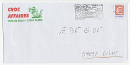 Postal Stationery / PAP France 2001 Crocodile - Alligator - Andere & Zonder Classificatie