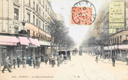 CPA - PARIS - N° 381 - La Rue Secrétan - (XIXe Arrt.) - 1907 - TBE - Paris (19)