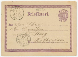 Naamstempel Megen 1874 - Storia Postale
