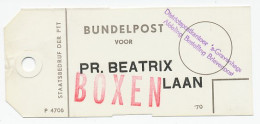 Postzaklabel Den Haag - Stempel BOXEN - Zonder Classificatie