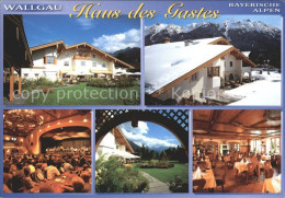 71989196 Wallgau Haus Des Gastes Wallgau - Autres & Non Classés