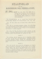 Staatsblad 1930 : Station Heilo - Castricum - Krommenie - Documents Historiques