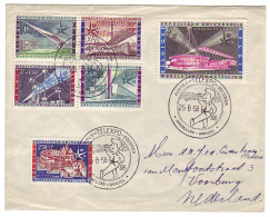 Cover / Postmark Belgium 1958 Telexpo - Exhibition - Telecom