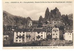 06 - PEONE - Vue Générale - Haute Vallée Du Var Et Les Aiguilles - Other & Unclassified