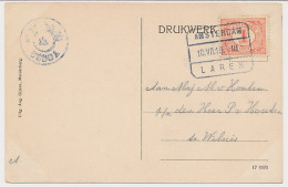 Treinblokstempel : Amsterdam - Laren III 1919 ( Muiderberg ) - Zonder Classificatie