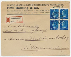 Em. Konijnenburg Aangetekend / B.v.O. Harskamp Den Haag 1948 - Zonder Classificatie