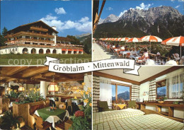 71989179 Mittenwald Bayern Berggasthaus Und Cafe Groebalm Mittenwald - Mittenwald