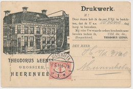 Firma Briefkaart Heerenveen 1914 - Grossier  - Non Classificati