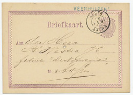 Naamstempel Veenhuizen 1876 - Storia Postale