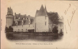 ECUILLE     ( MAINE ET LOIRE )  CHATEAU DU PLESSIS-BOURRE , COTE EST - Autres & Non Classés