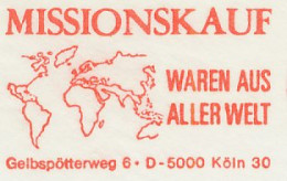 Meter Cut Germany 1983 Map - Earth - Mission - Geografia