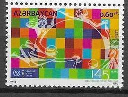 AZERBAIJAN, 2019, MNH, JOINT ISSUES, UPU,1v - WPV (Weltpostverein)